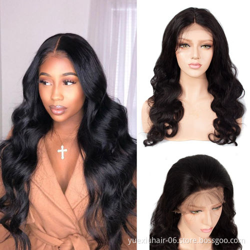Body Wave Human Hair Wig Closure Wholesale 12A Grade Brazilian Cuticle Aligned Raw Virgin Hair Bundles Supplier